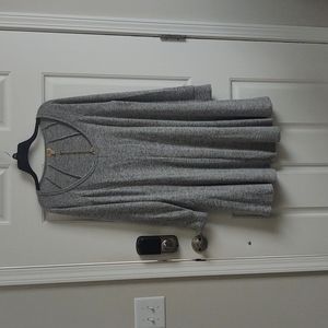 TRUE CRAFT Grey Sweater Dress